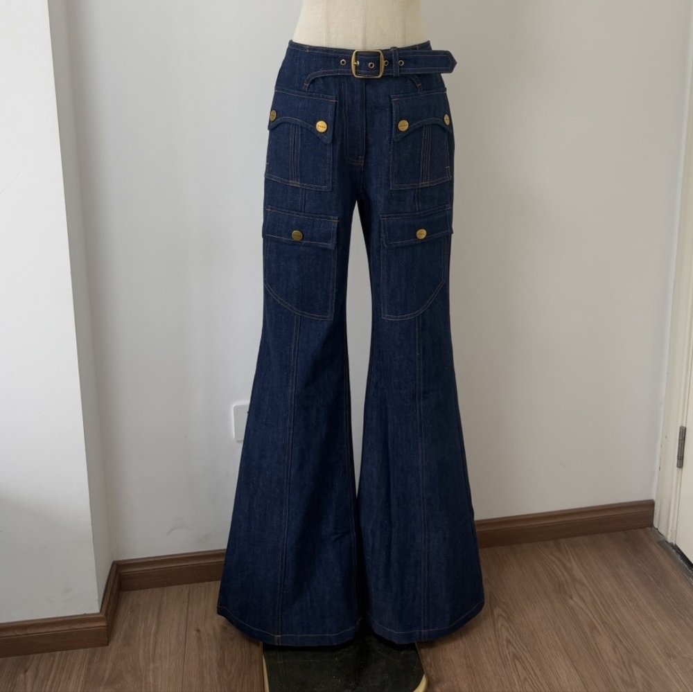 Zimmermann Luna Utility Flare Jean